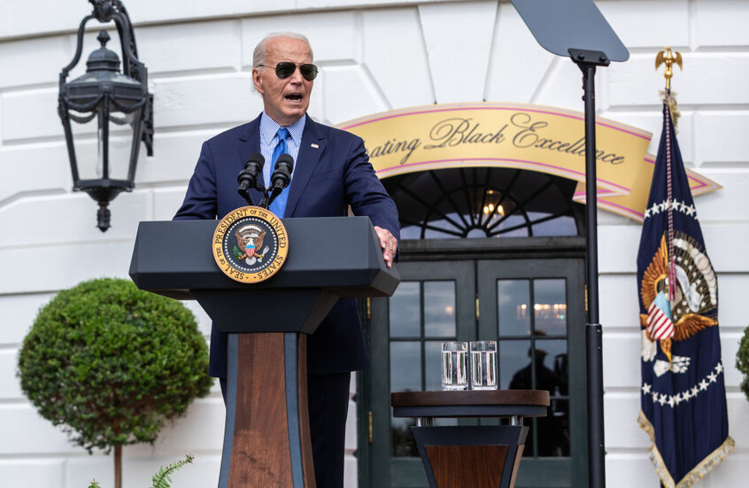 بايدن يوبخ صحفيا سأل عن تهديد بوتين بالحرب: 