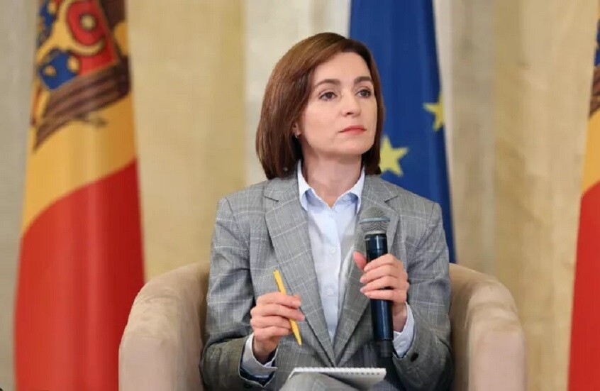 رئيسة مولدوفا تظهر رد فعل مذهلا على زلزال ضرب البلاد خلال بث مباشر (فيديو)