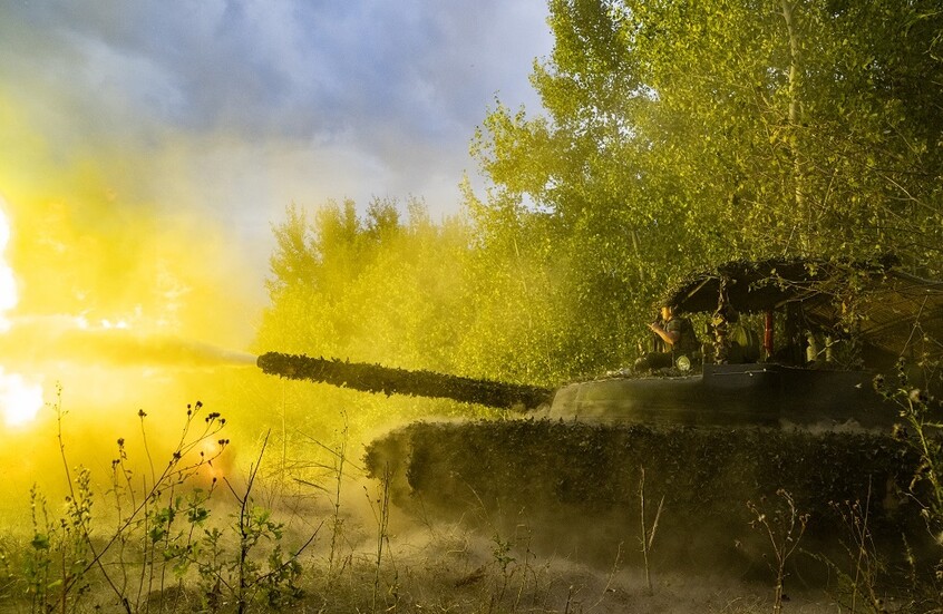 الدفاع الروسية تنشر فيديو لتطهير قرية حدودية من قوات كييف