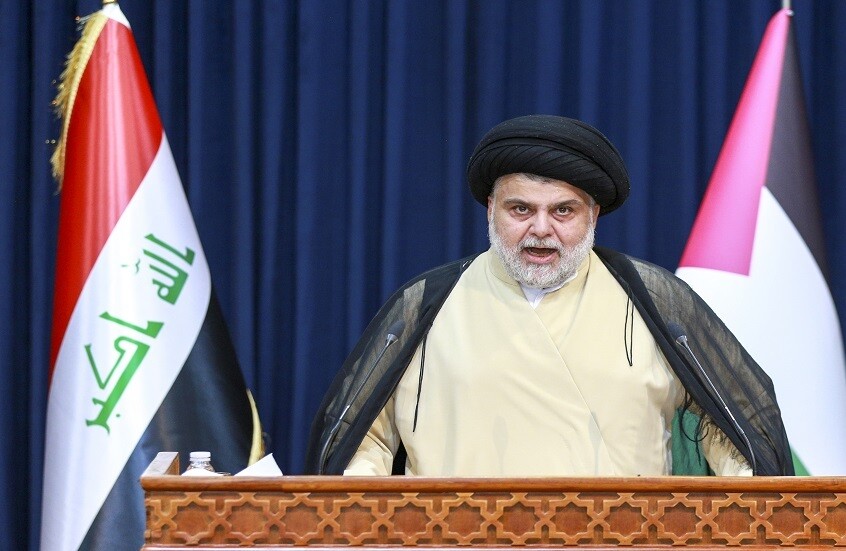 الصدر يعلن إلغاء  مظاهرات مليونية بسبب الأوضاع في لبنان وقطاع غزة