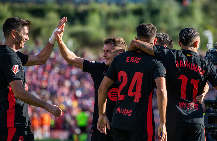 تشكيلة برشلونة الأساسية لمواجهة موناكو