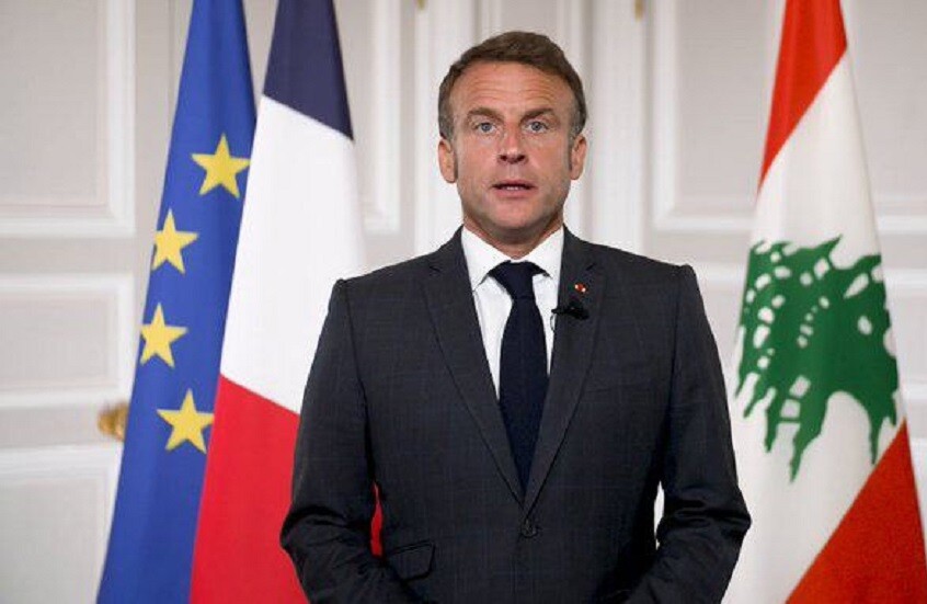 ماكرون يخاطب اللبنانيين في مقطع فيديو ويؤكد وقوف فرنسا إلى جانبهم