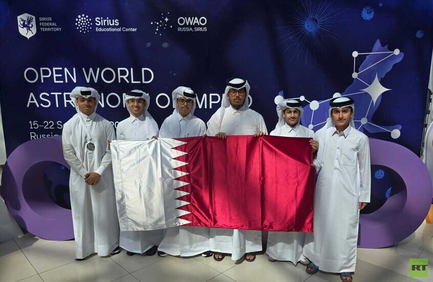 لأول مرة.. فريق طلابي قطري يشارك في أولمبياد الفلك الدولي في روسيا (فيديو)