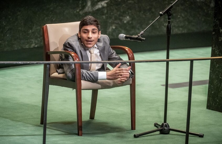 غانم المفتاح يلقي كلمة أمام رؤساء ووفود الدول في قمة المستقبل بالأمم المتحدة (فيديو)