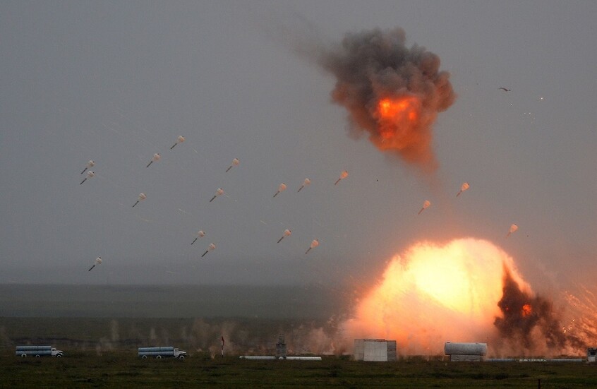 قنبلة جوية روسية تقضي على حوالي 40 عسكريا من القوات الأوكرانية بمنطقة كوبيانسك