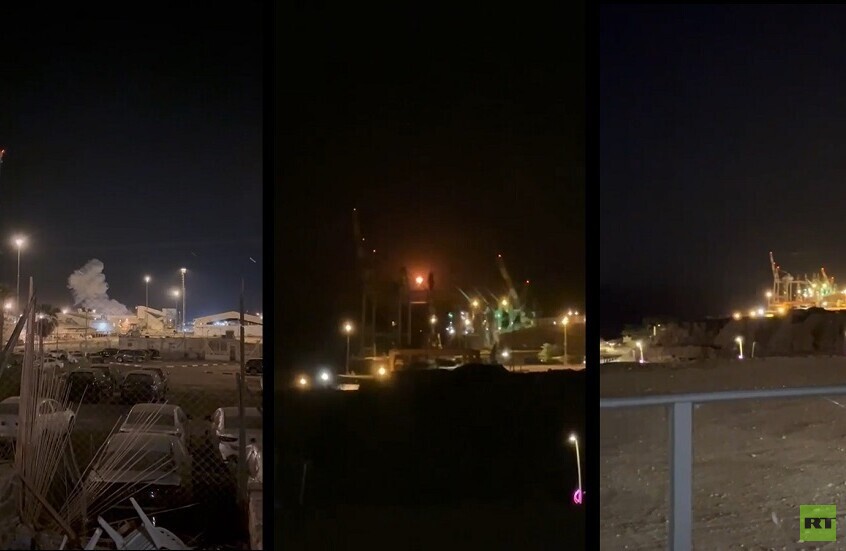 مراسلة RT: انفجار مسيرة في ميناء إيلات والجيش الإسرائيلي يؤكد وقوع إصابات (صور + فيديو)