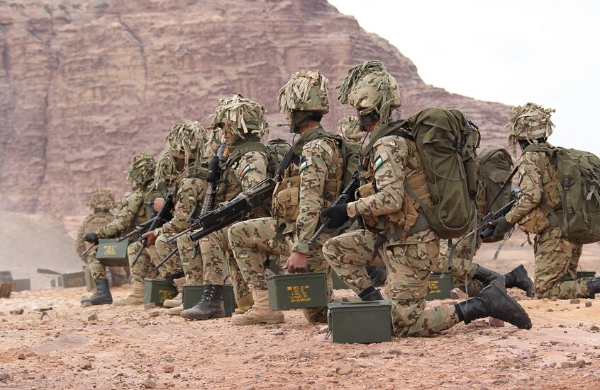 الجيش الأردني: سقوط صاروخ من نوع "غراد" في منطقة مفتوحة