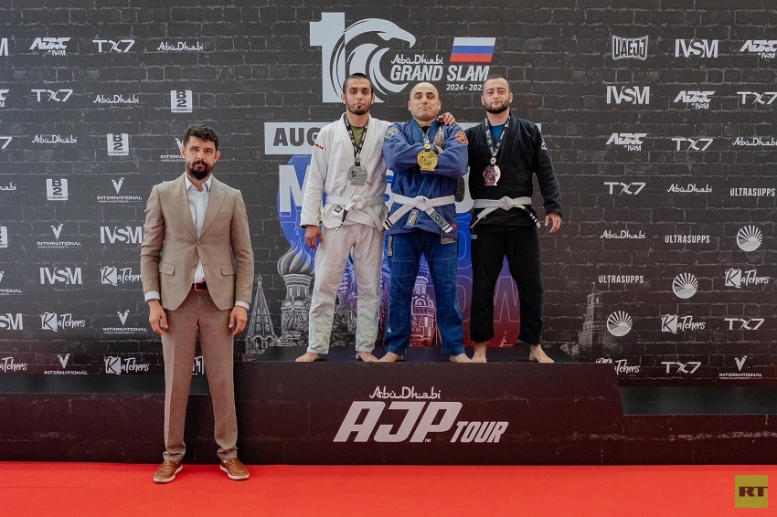 Russia.. Emirati superiority and excellent organization in the Moscow Jiu-Jitsu Tour for the Masters category