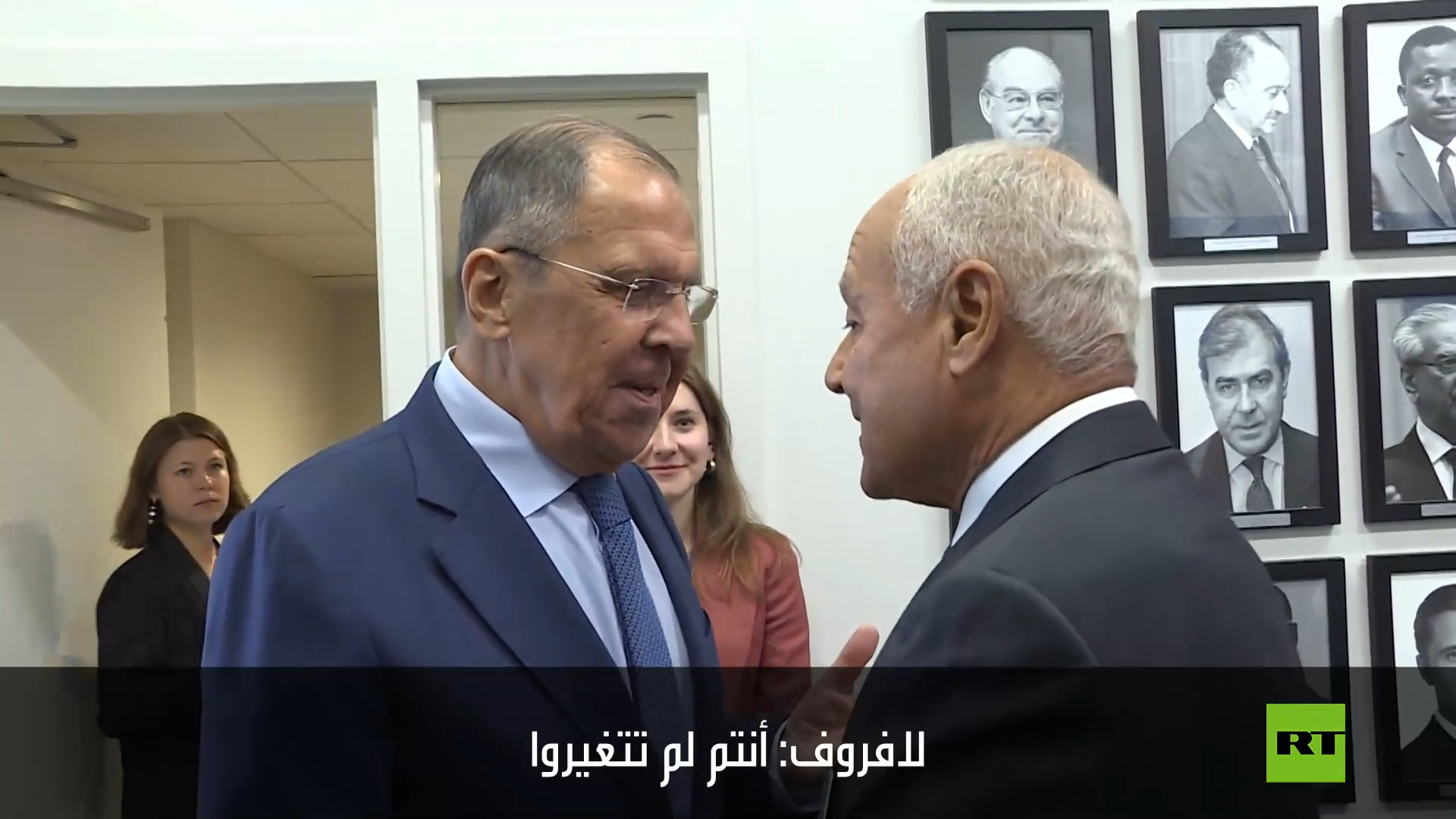 شاهد.. لقاء حار بين لافروف وأبو الغيط على هامش الجمعية العامة للأمم المتحدة في نيويورك