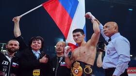 الملاكم الروسي بيفول يوجه رسالة لمتحديه قبل "مواجهة" الرياض