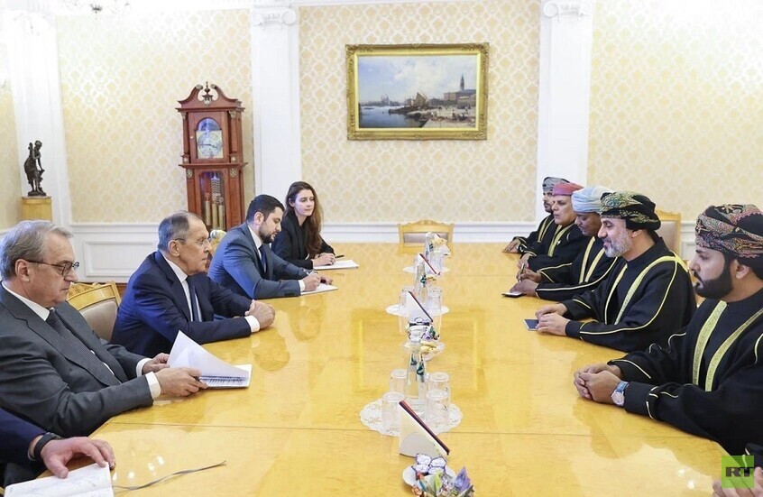 روسيا وسلطنة عمان تعتزمان العمل معا لتسوية الأزمات الإقليمية والدولية