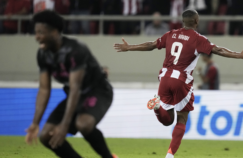 الدوري الأوروبي.. الكعبي يقود أولمبياكوس للفوز على براغا (فيديو)