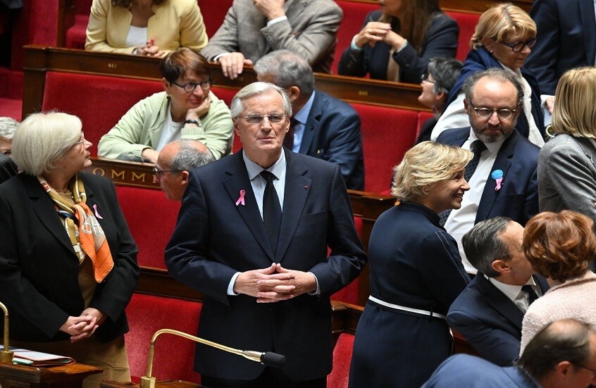 كتلة اليسار في البرلمان الفرنسي تطرح تصويتا لحجب الثقة عن رئيس الحكومة الجديد