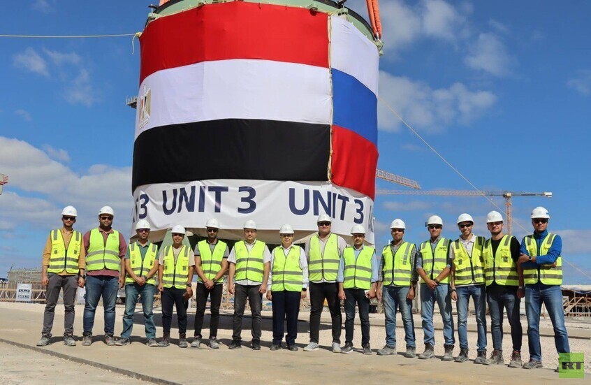 مصر.. بدء تركيب مصيدة قلب المفاعل النووي بالضبعة في ذكرى نصر أكتوبر