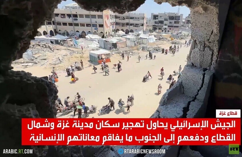 إسرائيل تواصل تهجير سكان غزة