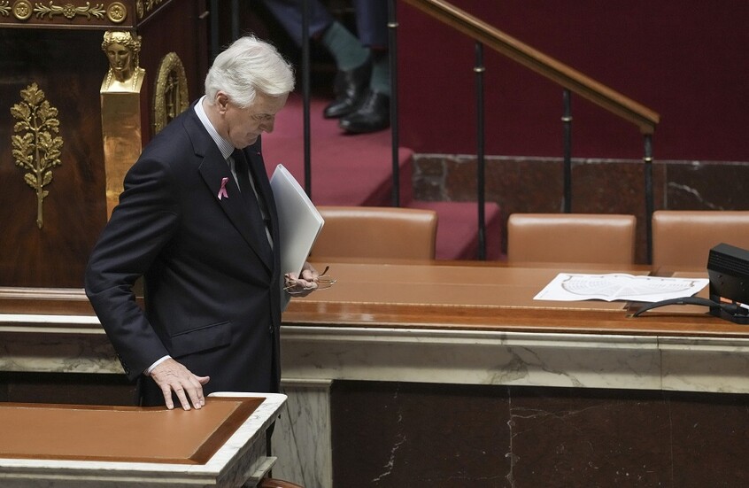 فرنسا.. الجمعية الوطنية ترفض مذكرة التحالف اليساري بحجب الثقة عن حكومة بارنييه