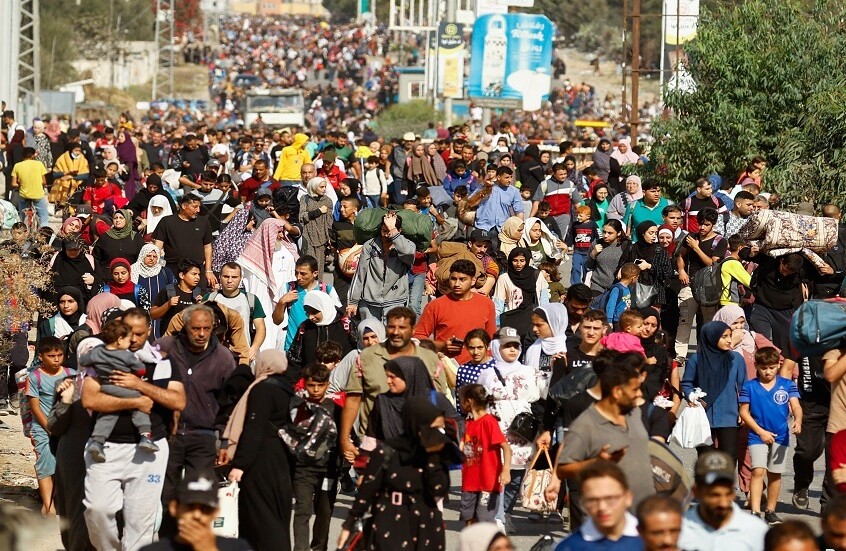 إسرائيل تصدر أوامر إخلاء جديدة لسكان شمال قطاع غزة (صورة)