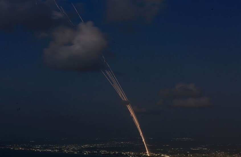 مشاهد توثق اللحظات الأولى لضربة حزب الله معسكر تدريب للواء غولاني