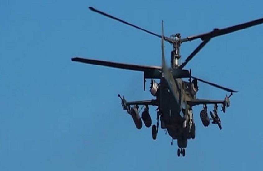 مشاهد لتدمير مروحية "التمساح" تجمّعا مدرّعا لقوات كييف على أطراف مقاطعة كورسك