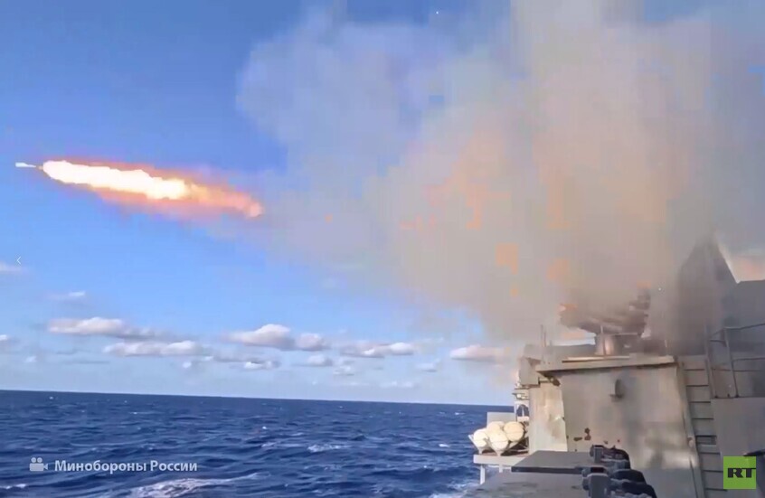 مناورات بحرية روسية صينية مشتركة