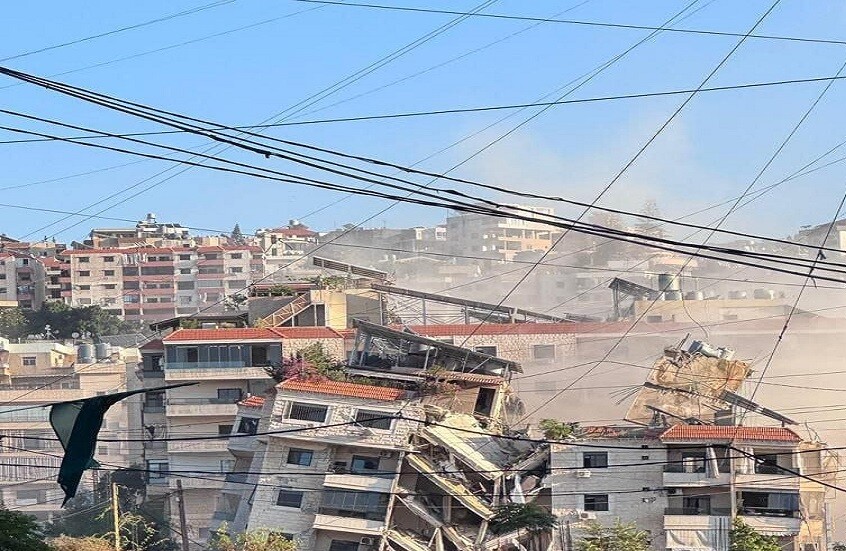 مراسلة RT في لبنان: غارة إسرائيلية تستهدف الشويفات في محيط الضاحية الجنوبية لبيروت (فيديو)