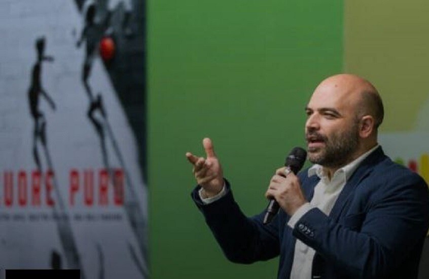 الكاتب الإيطالي روبرتو سافيانو ينتقد ميلوني في معرض فرانكفورت للكتاب