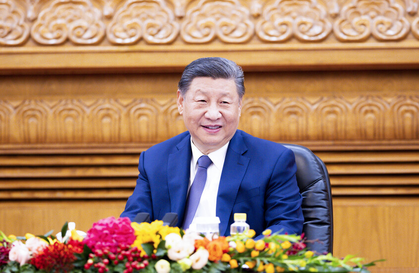 رسالة من الرئيس الصيني إلى الزعيم الكوري الشمالي