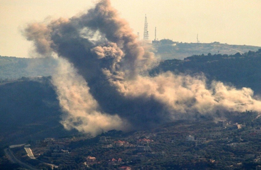 "حزب الله" يعلن استهداف مواقع عسكرية إسرائيلية بصلية صاروخية كبيرة