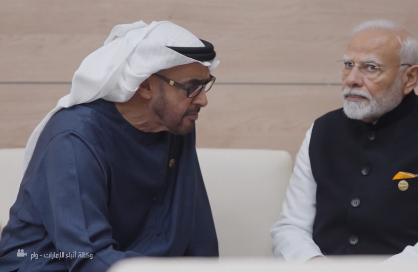 رئيس الإمارات يلتقي نظيره الإيراني ورئيس وزراء الهند على هامش قمة "بريكس" في قازان