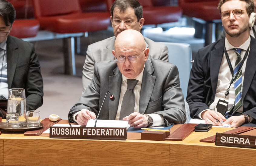 نيبينزيا: الولايات المتحدة تتبع نهجا غير إنساني تجاه سوريا