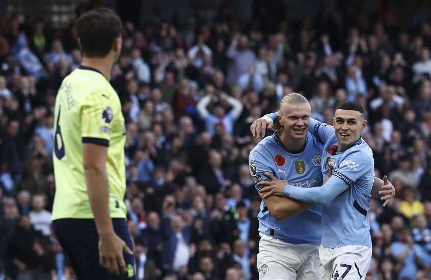 هدف خرافي آخر بقدم "الرجل الآلي" هالاند