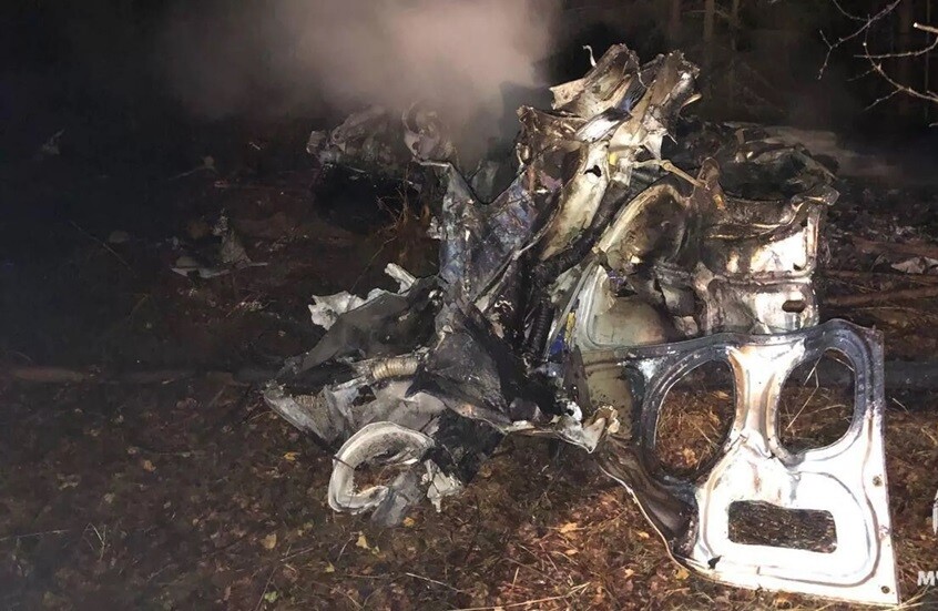 الطوارئ الروسية: مصرع 4 أشخاص في تحطم مروحية بمقاطعة كيروف