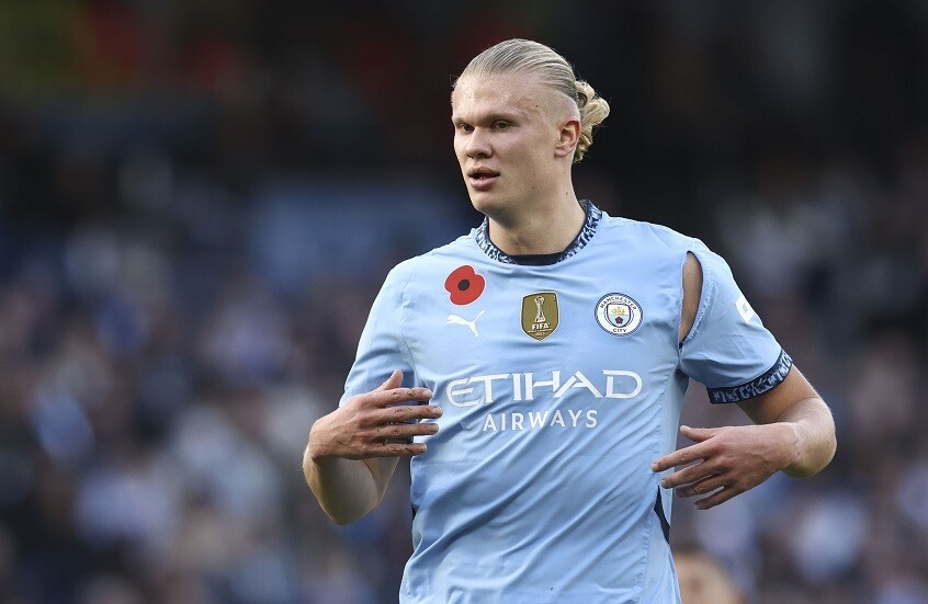 شاهد.. هدف خرافي آخر بقدم "الرجل الآلي" هالاند