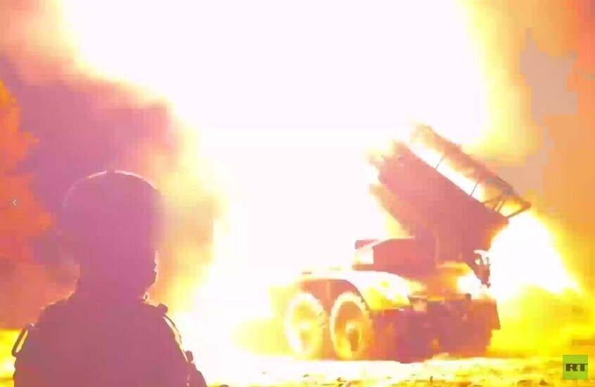 أطقم "غراد" الروسية تدمر معاقل القوات الأوكرانية في خيرسون