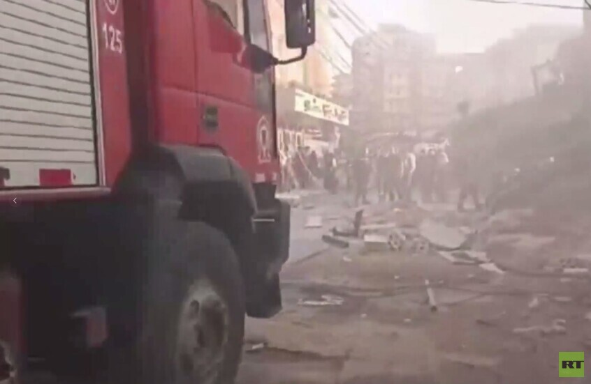 دمار كبير في مدينة صور اللبنانية جراء الغارات الإسرائيلية العنيفة