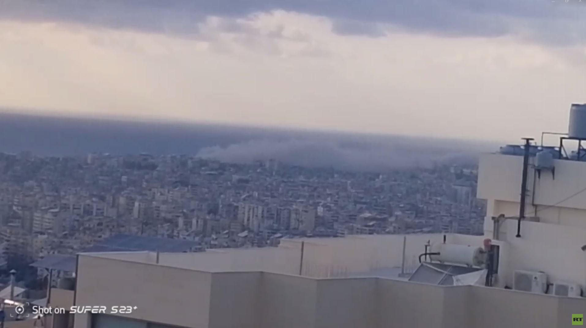 مشاهد للقصف الإسرائيلي المستمر لبيروت