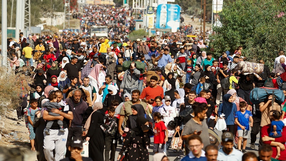 إسرائيل تصدر أوامر إخلاء جديدة لسكان شمال قطاع غزة (صورة)