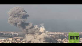 غارة إسرائيلية عنيفة بمحيط المريجة وحزب الله يستهدف الجليل برشقة صاروخية جديدة (فيديو)