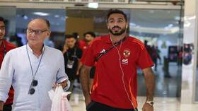 رد فعل كهربا بعد فوز الأهلي بالسوبر المصري رغم طرده من المعسكر (فيديو)