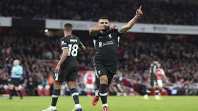 محمد صلاح ينقذ ليفربول من الهزيمة أمام أرسنال (فيديو)