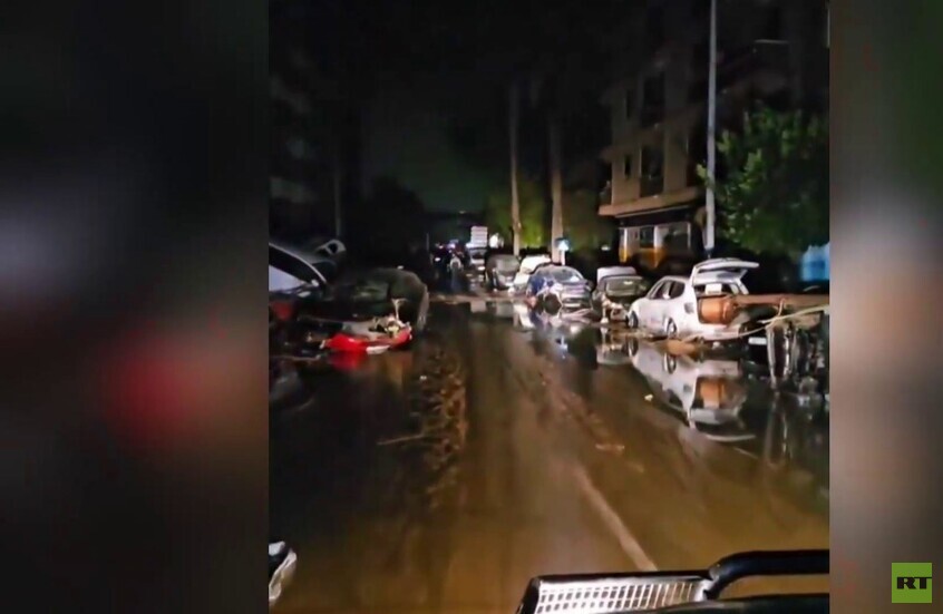 إسبانيا.. أضرار السيول في مدينة فالنسيا