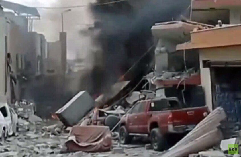 غارة إسرائيلية جديدة على صيدا في لبنان