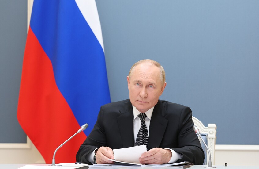 بوتين يوجه كلمة للمشاركين في الملتقى الدولي 