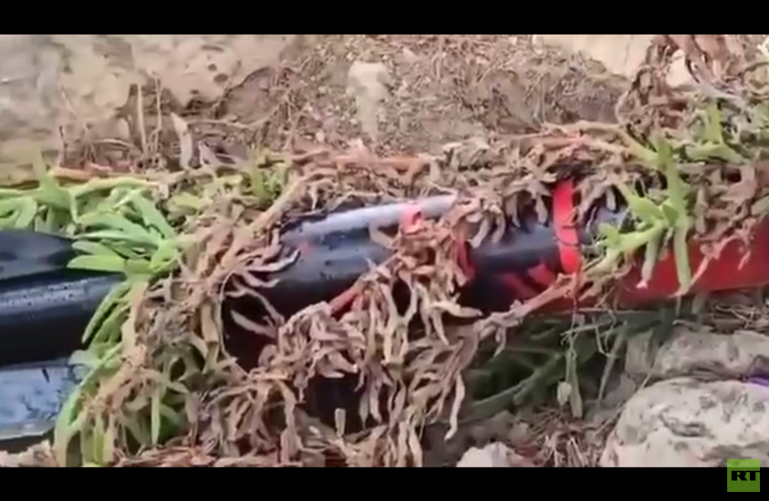 صحافي إسرائيلي يزعم العثور على صاروخ محلي الصنع في قرية بدرس قضاء رام الله