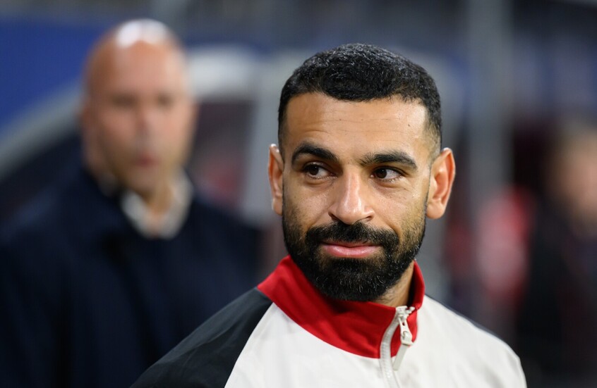 سلوت يعلق على تقدم صلاح بالعمر