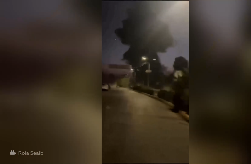 شاهد.. غارة إسرائيلية تضرب بعلبك بالقرب من الآثار الرومانية المدرجة على قائمة اليونسكو