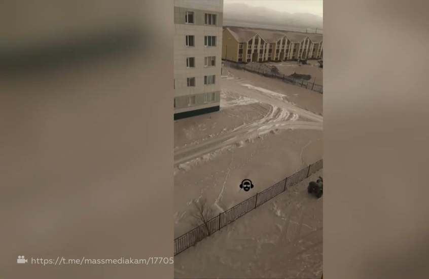 ثلج الرماد يضرب كامتشاتكا مع ثوران  بركان "شيفيلوتش"