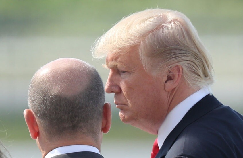 شولتس وترامب يتفقان على العمل من أجل "إعادة السلام" إلى أوروبا