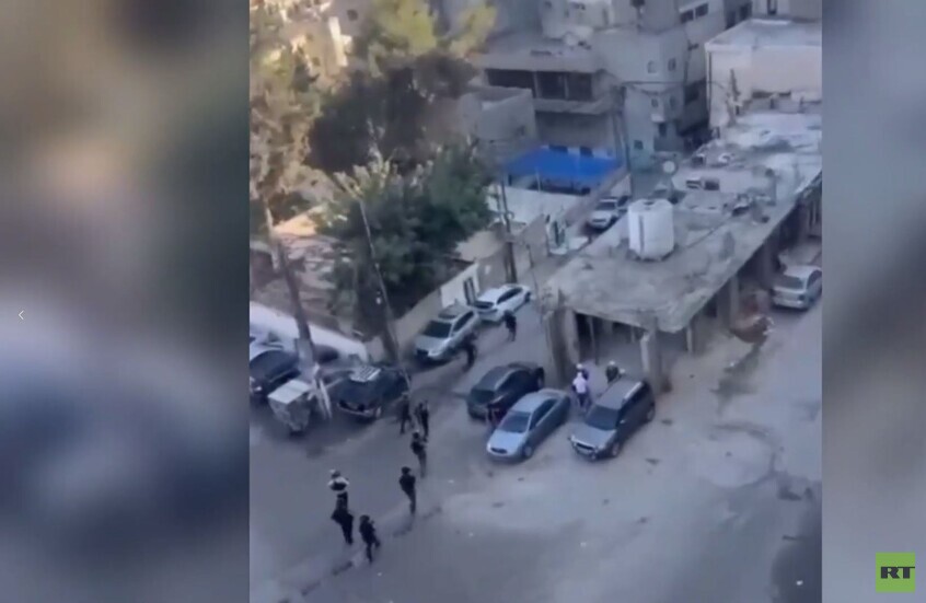 اقتحام القوات الإسرائيلية مخيم شعفاط في القدس