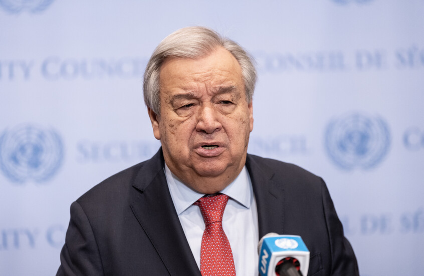 غوتيريش يحذر قادة العالم من نفاد الوقت في مكافحة تغير المناخ